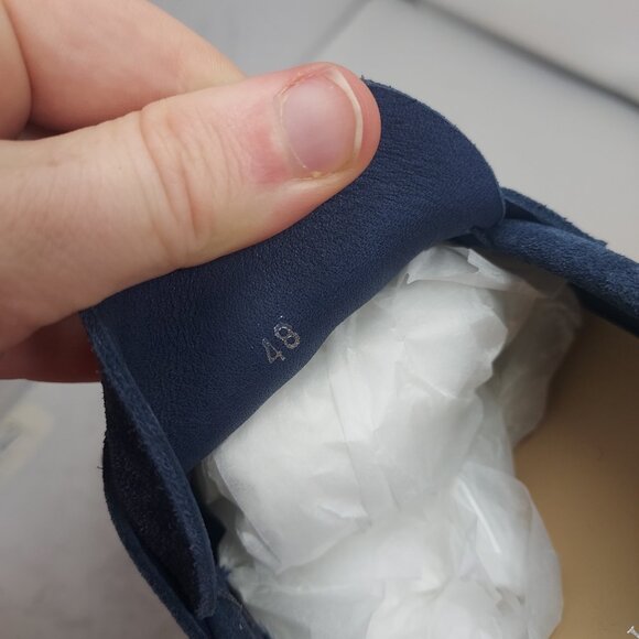 Christian Louboutin Chambeliboat Blue Suede MENS Boat Shoe - Picture 6 of 11